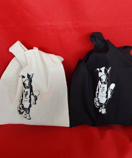 【Bug Screaming】 ”MUTSUYO” Tote Bag Black