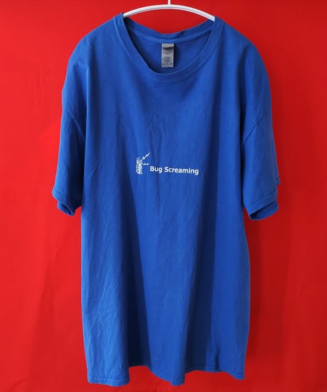 【Bug Screaming】 T Shirt Blue