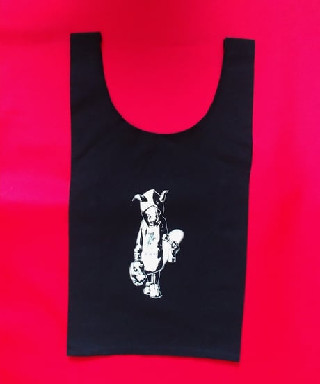 【Bug Screaming】 ”MUTSUYO” Tote Bag Black
