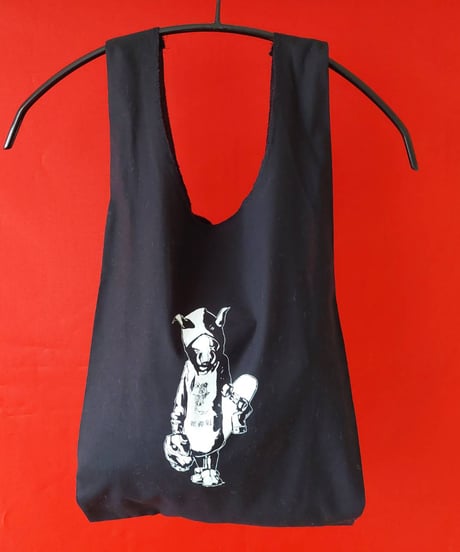 【Bug Screaming】 ”MUTSUYO” Tote Bag Black