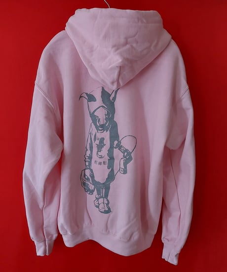 【Bug Screaming】MUTSUYO Hoodie Pink