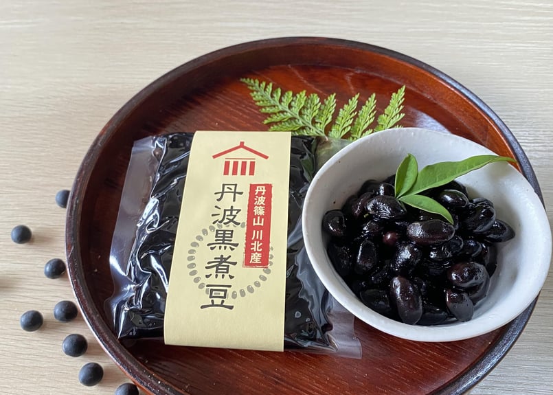 丹波 黒 大豆 丹波黒煮豆 3パック 川北黒大豆使用