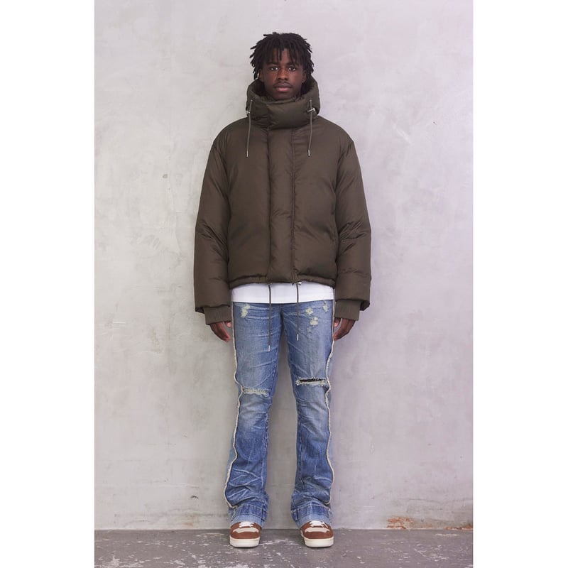 MLVINCE / limonta down jacket olive | othello _