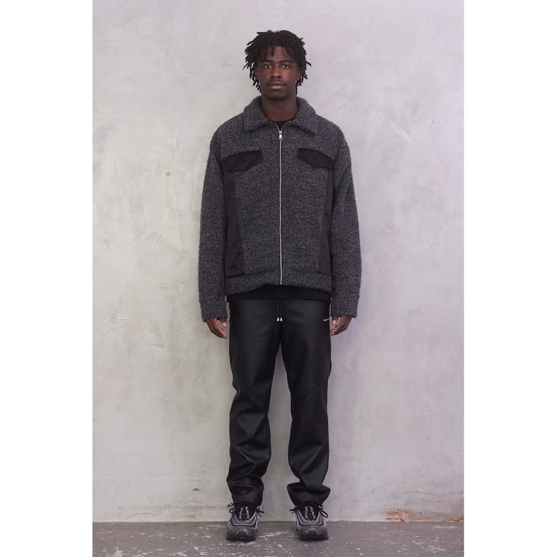 MLVINCE / panelled trucker jacket | othello _ f 