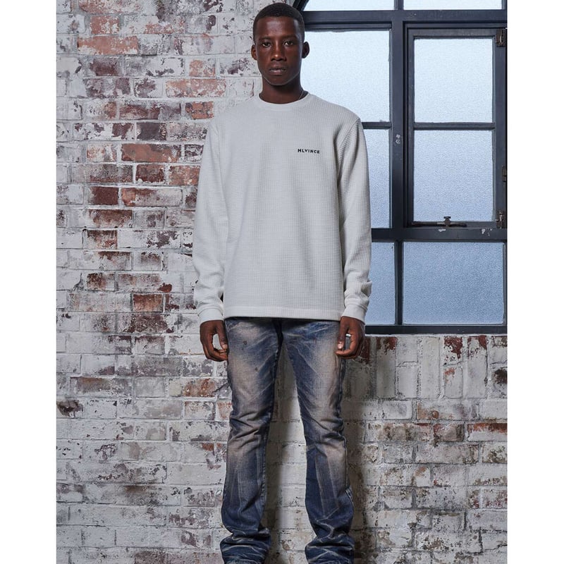 MLVINCE / heavyweight thermal L/S white | othel...