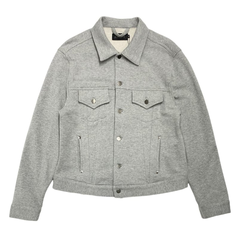 LAIDBACK / french terry tracker jacket teather