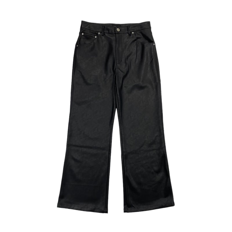 LAST NEST / leather wide pants | othello _ fukuoka