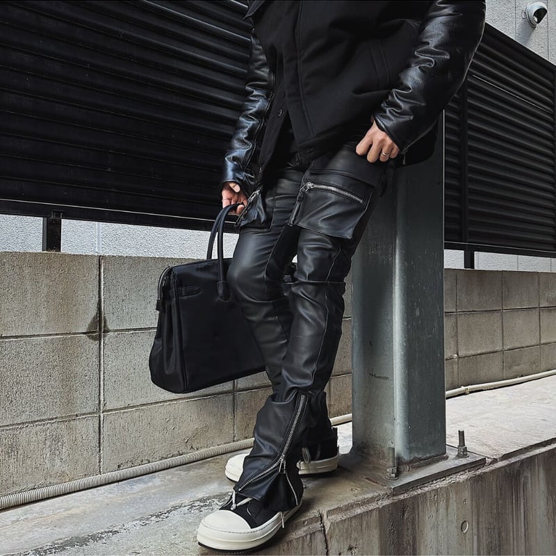 MLVINCE / OTHELLO別注 TYPE-2 slim cargo pants bla...