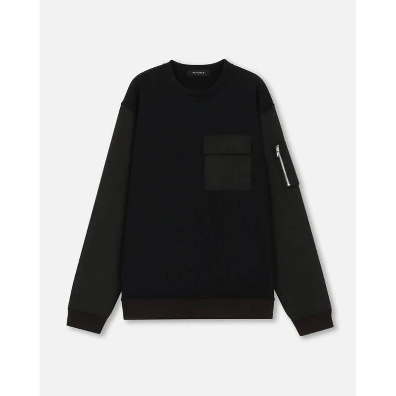MLVINCE bomber sleeve crew Lサイズ MLVINCE bomber sleeve crew Lサイズ