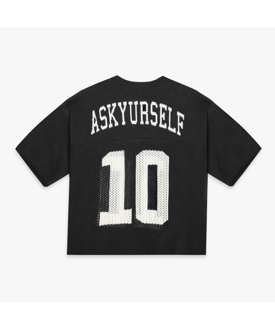 ASKYURSELF / knit mesh jersey | othello _ fukuoka