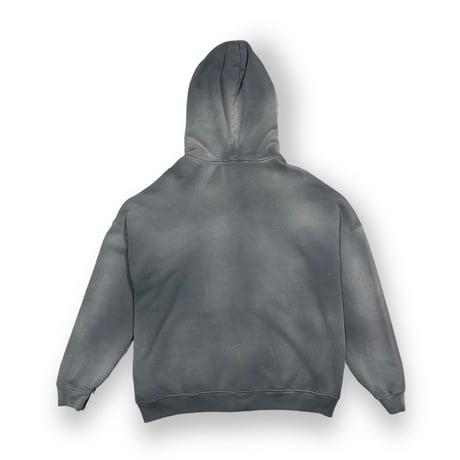 MOOJI MOOJI / oversize zip-up hoodie  aged grey