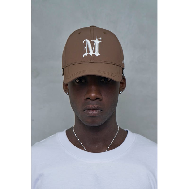 MLVINCE / authentic logo cap brown | othello _ 