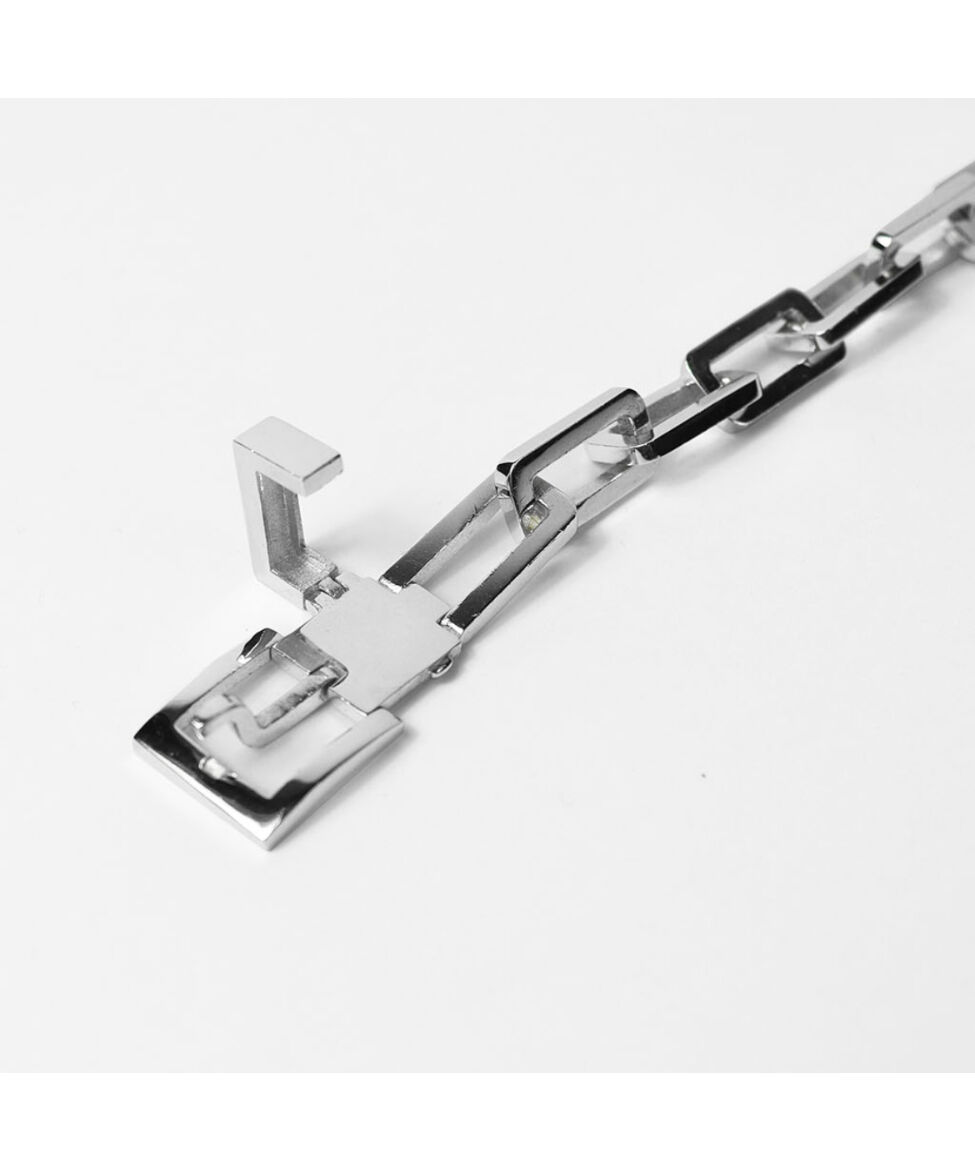 MLVINCE / silver buckle bracelet