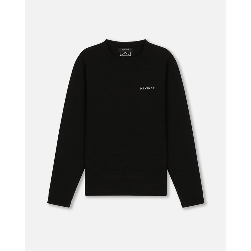 MLVINCE / heavyweight thermal L/S black | othel...