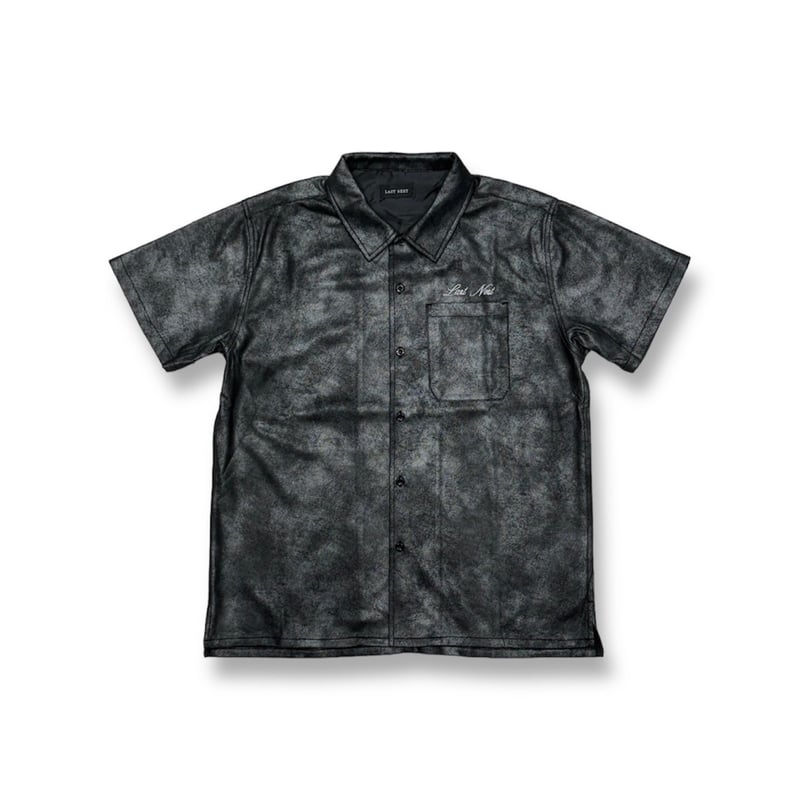 LAST NEST / crack leather shirts | othello _ fu