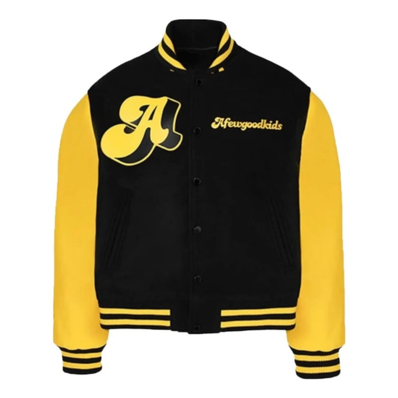 A FEW GOOD KIDS / circle logo stadium jacket | 
