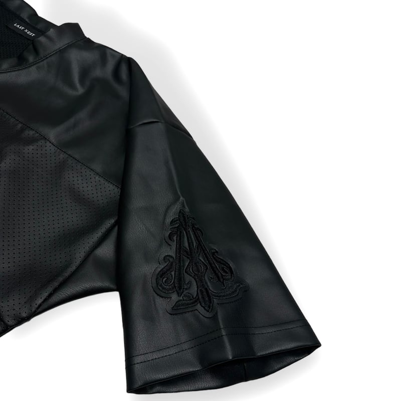 シャツ LAST NEST / leather hockey jersey LAST NEST LEATHER HOCKEY JERSEY bark着用 - メルカリ