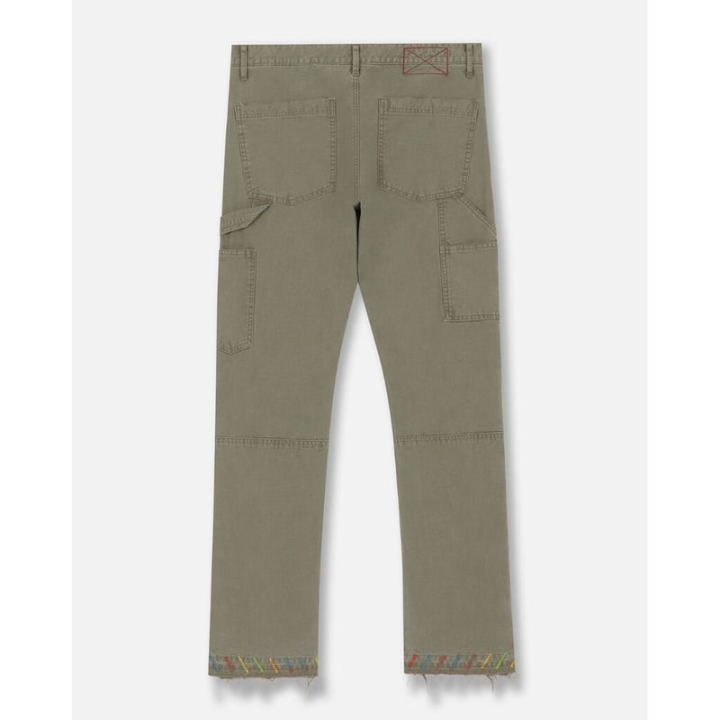 mlvince double knee pants 30 Olive-