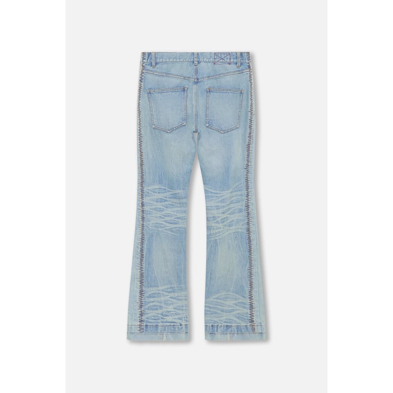 MLVINCE / DB flare jeans light indigo | othello