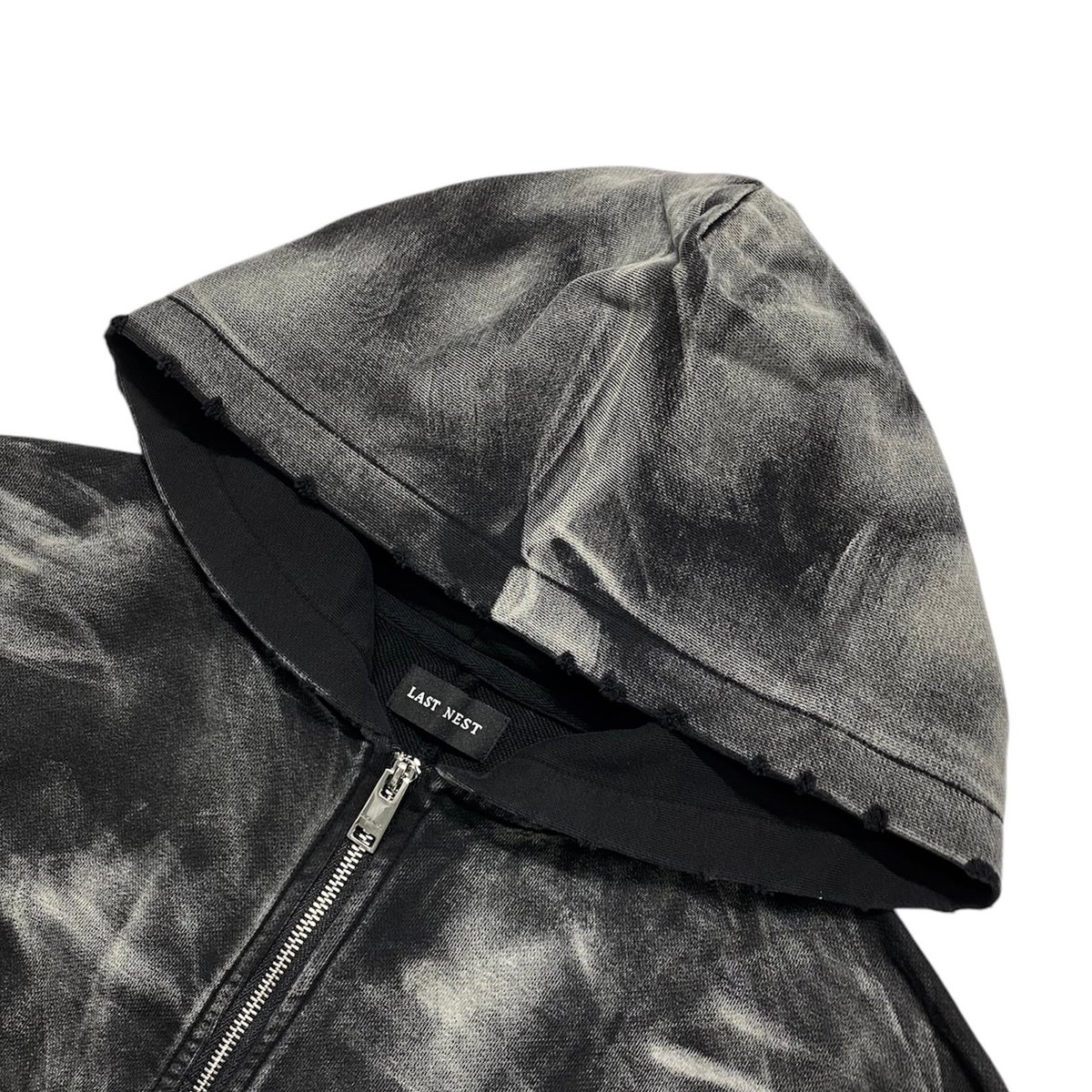 LAST NEST / washed zip-hoodie | othello _ fukuoka