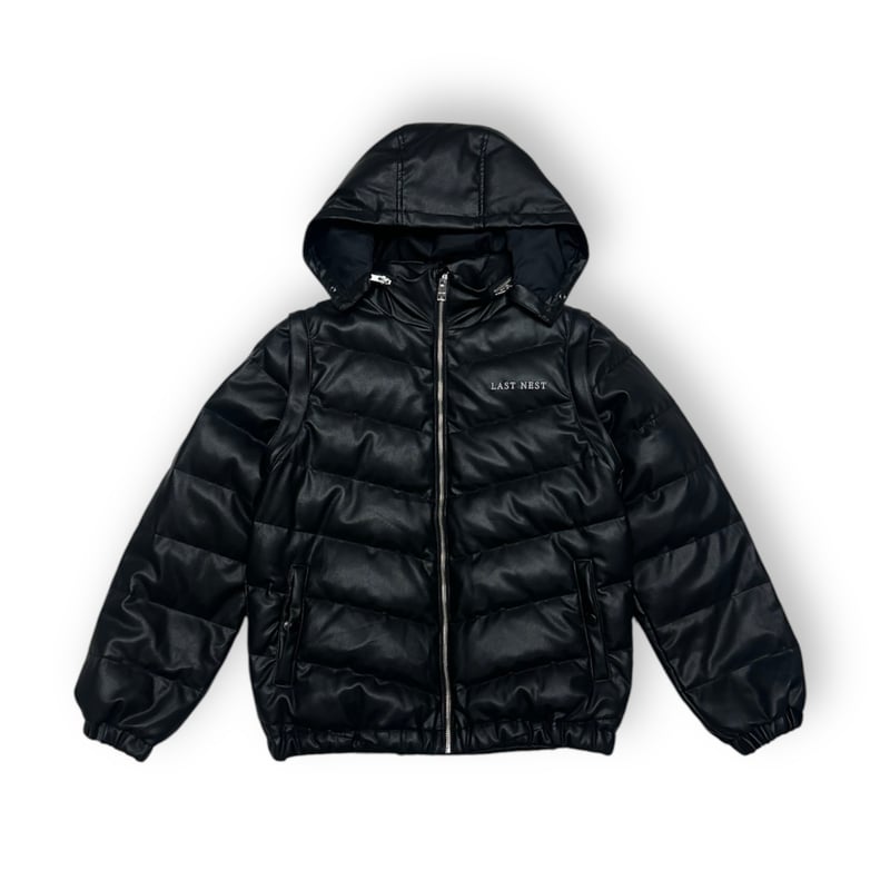 LAST NEST / down leather jacket V2 | othello _  
