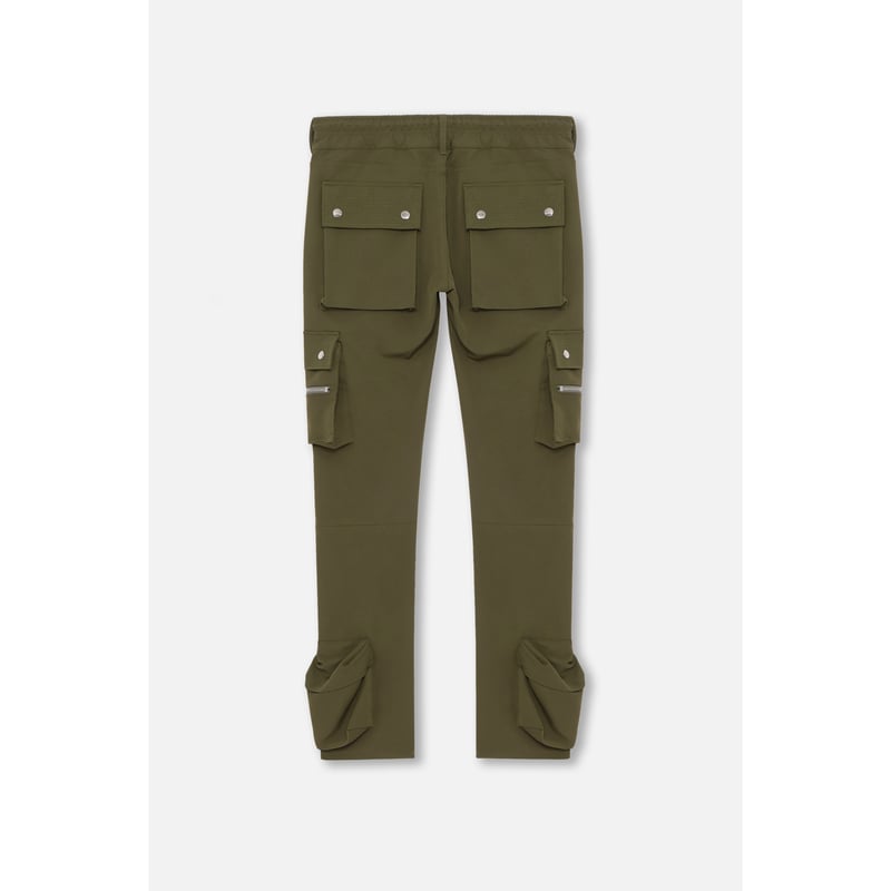MLVINCE TYPE-4 SLIM CARGO PANTS – OLIVE
