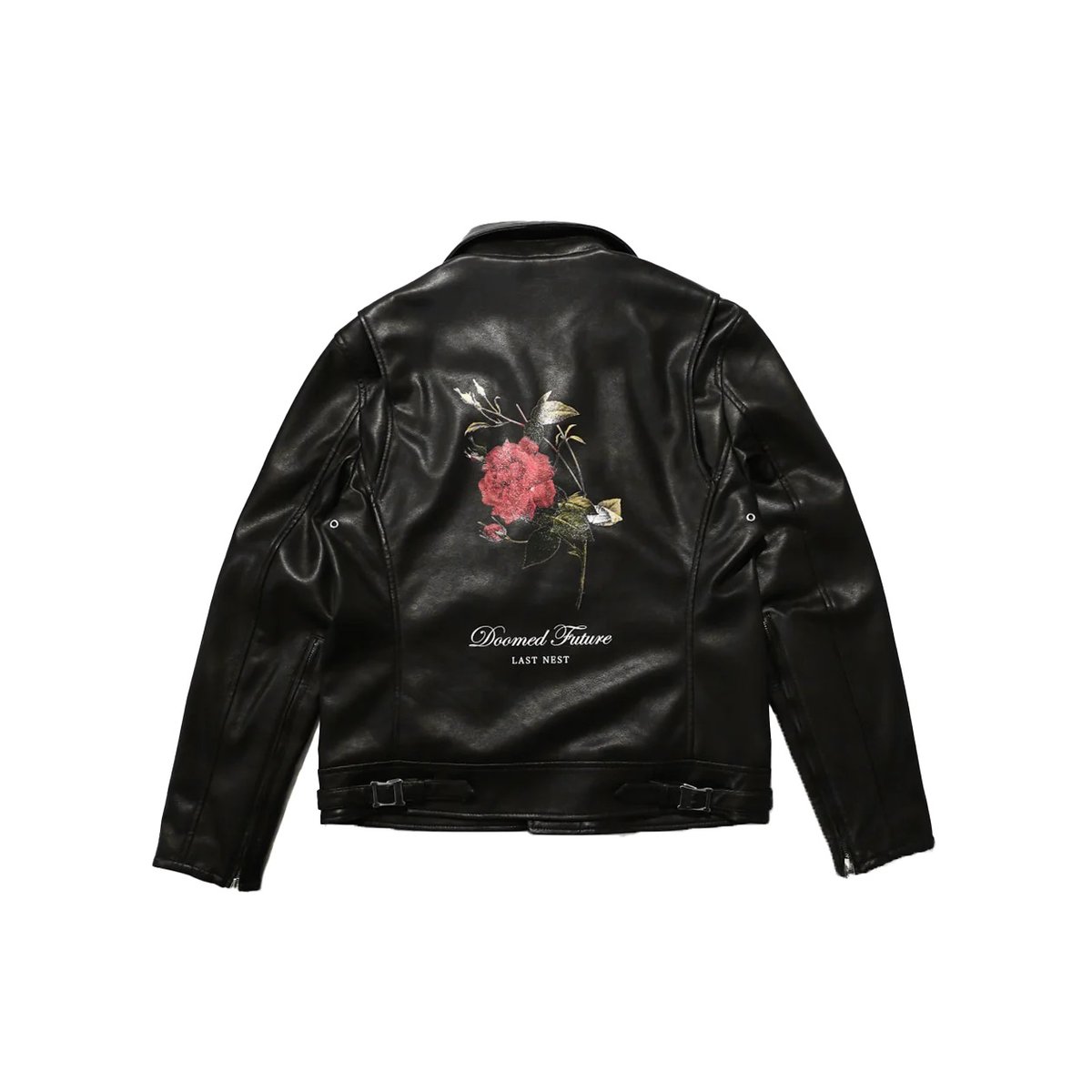 ジャケット・アウター last nest LEATHER ROSE RIDERS JACKET last nest LEATHER ROSE RIDERS JACKET