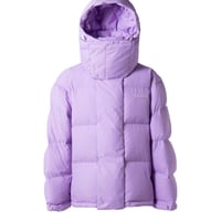 BREATH / oversize down jacket purple