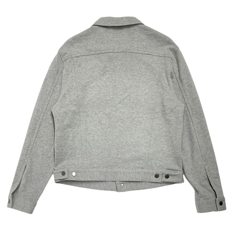 LAIDBACK / french terry tracker jacket teather