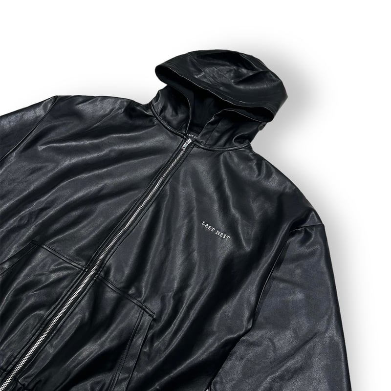 【BADHOP着用】LAST NEST letharzipfoodie LAST NEST lethar zip foodie