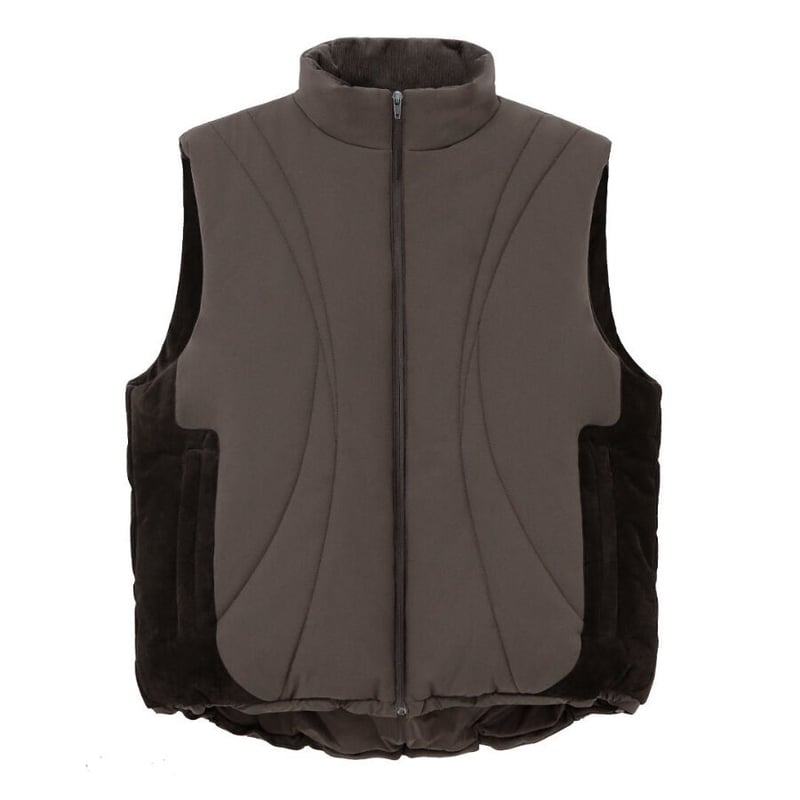 XLIM / SYNOPSIS.4 padded vest brown | othello _