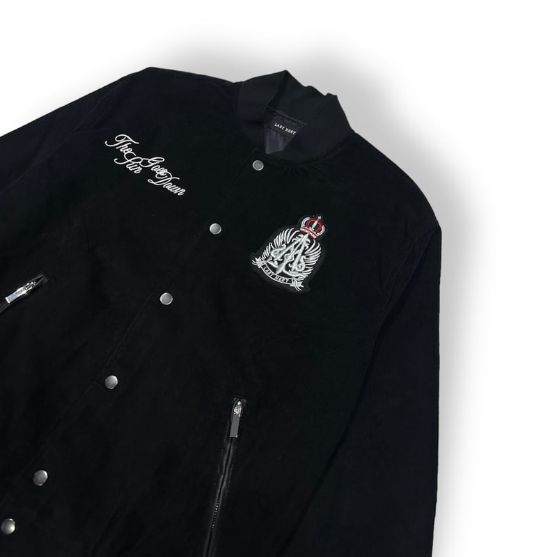 【完売品✨】LAST NEST CORDUROY EMBLEM JACKET 完売品✨】LAST NEST CORDUROY EMBLEM JACKET 【公式通販】