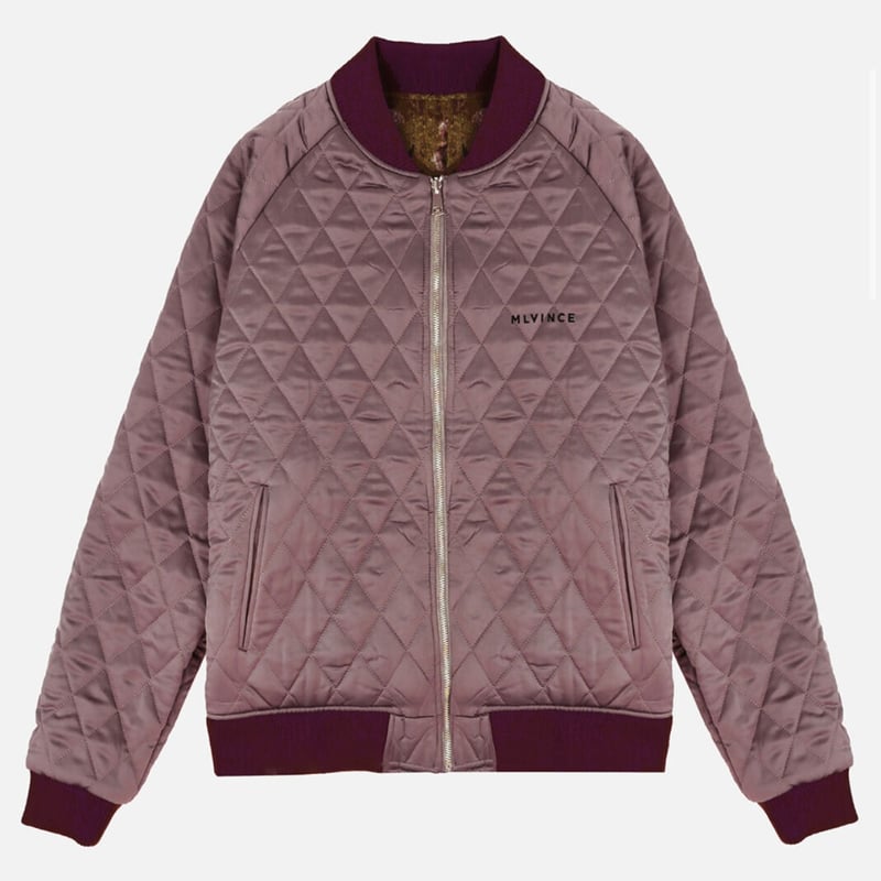 MLVINCE】QUILTED SOUVENIR JACKET