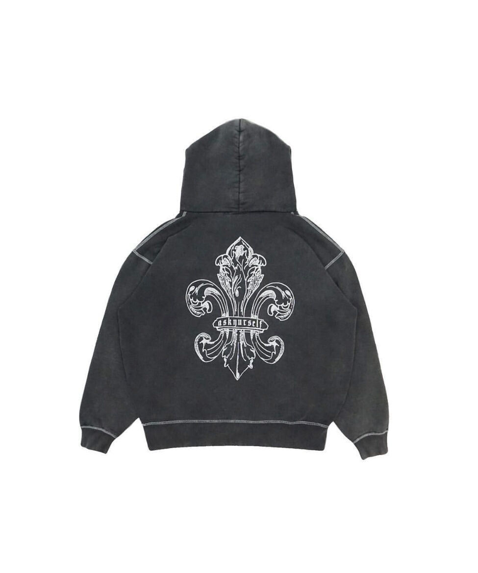 56cm値下げ交渉⭕️ Last nest FLEUR DE LIS HOODIE