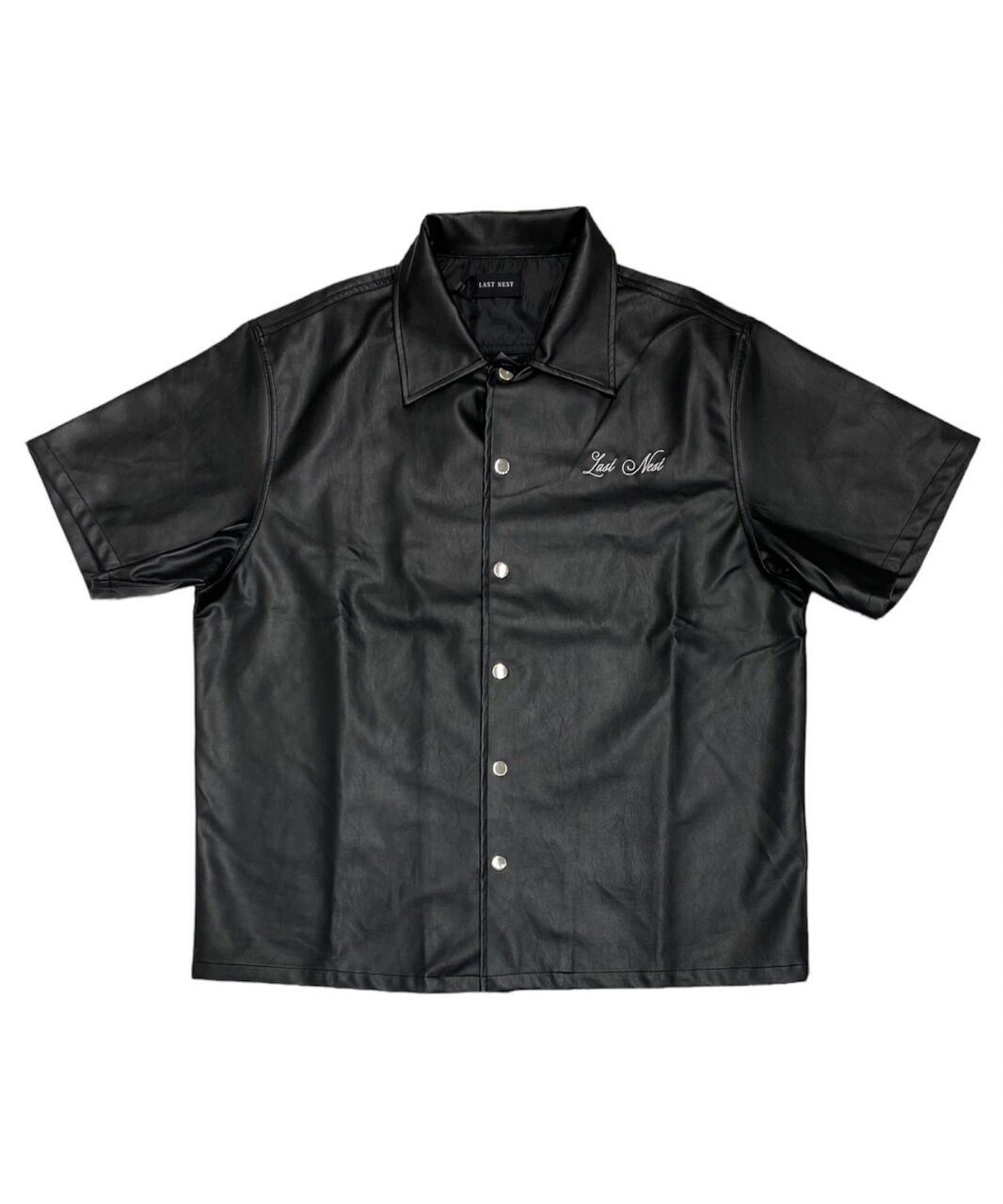 LAST NEST / embroidered leather shirts