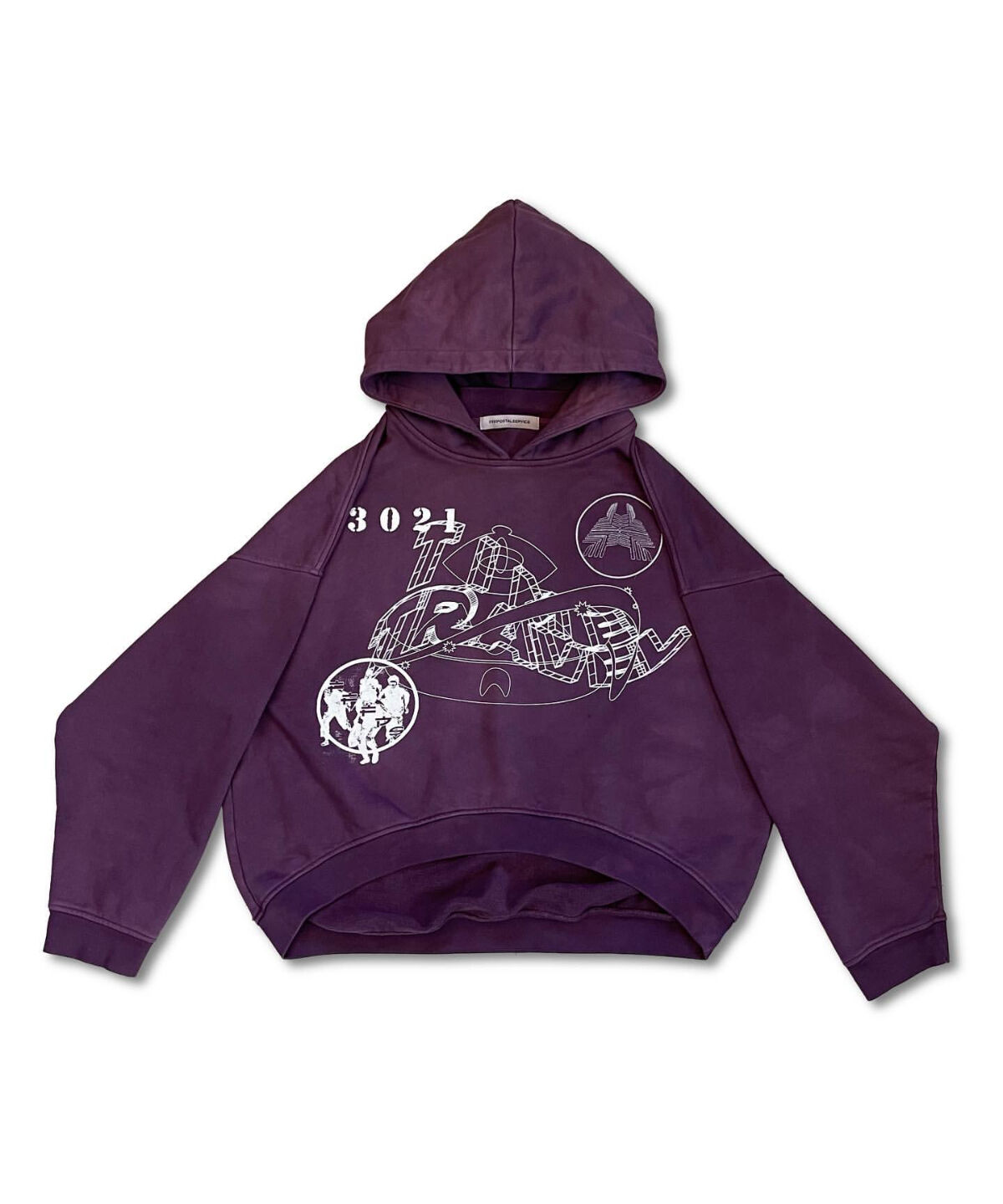 初回限定お試し価格】 fff postalservice roundhem hoodie パーカー