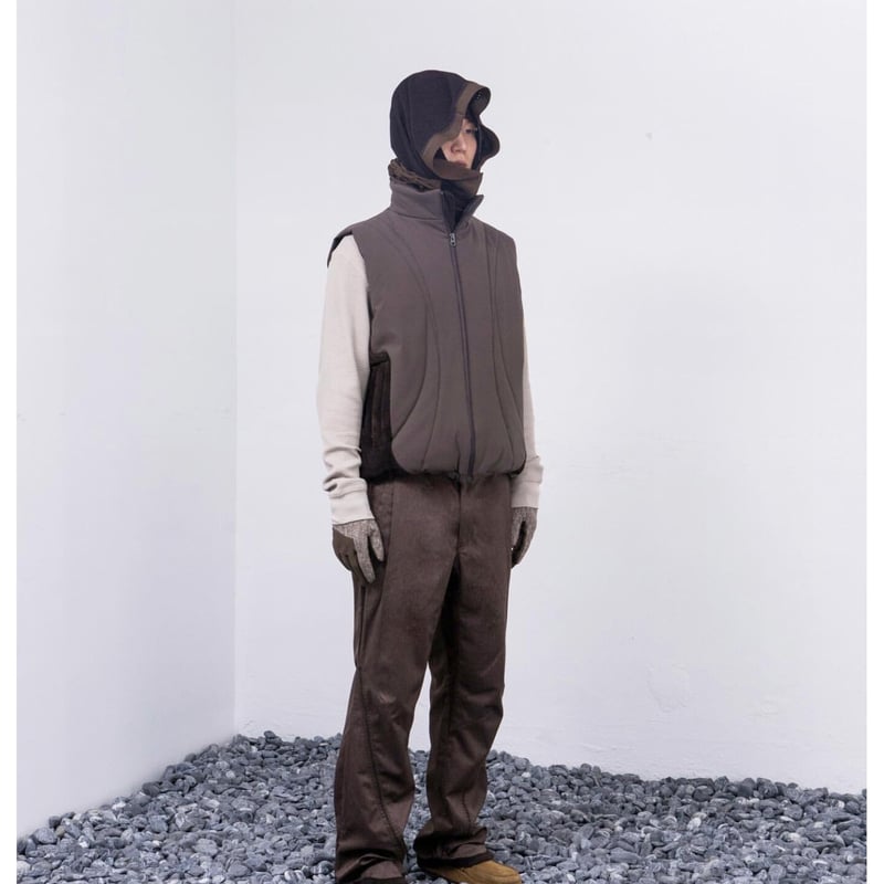 XLIM / SYNOPSIS.4 padded vest brown | othello _