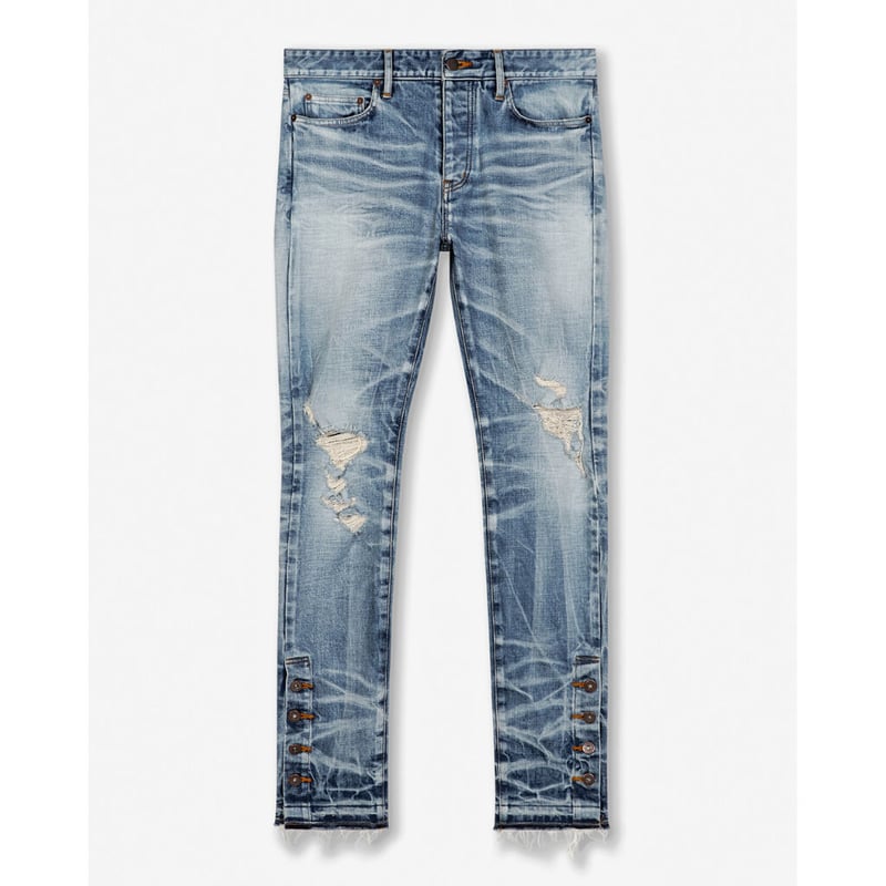 MLVINCE / type-1 slim crash jeans | othello _ f...