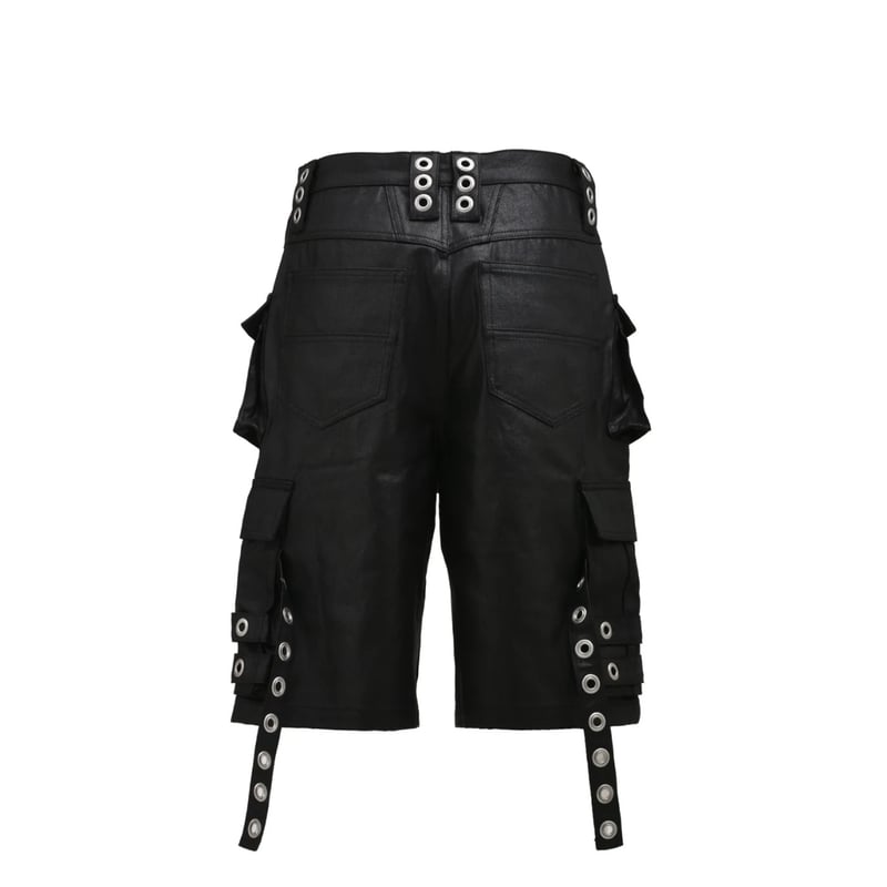 BREATH / suicide denim shorts black | othello _