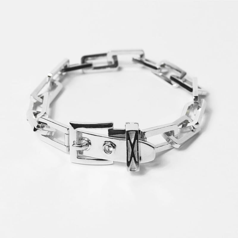 MLVINCE / silver buckle bracelet | othello _ fu...
