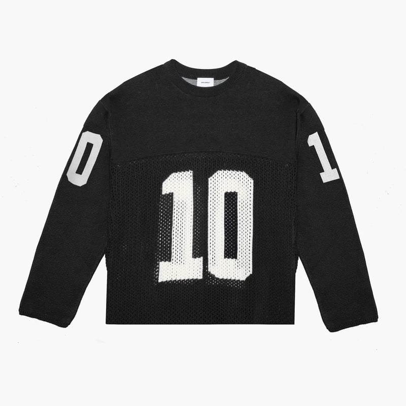 ASKYURSELF / knit mesh jersey LS | othello _ fu