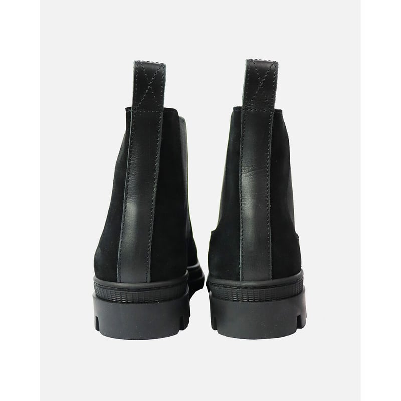 MLVINCE / combat chelsea boots black | othello