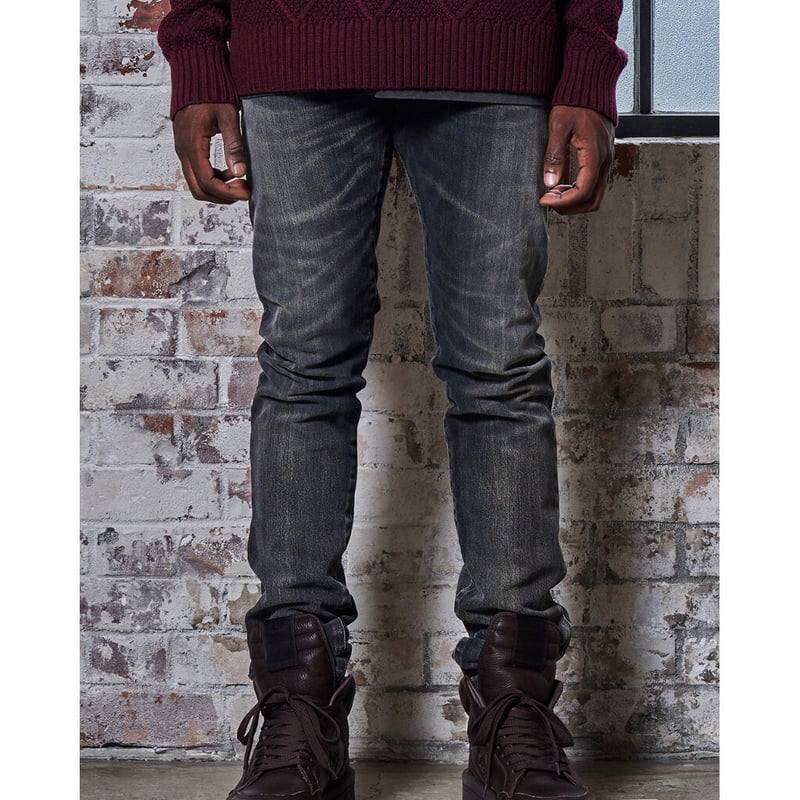 に*こ様 MLVINCE メルヴィンス TYPE-3 SLIM BLACK JE MLVINCE / type-3 slim black jeans