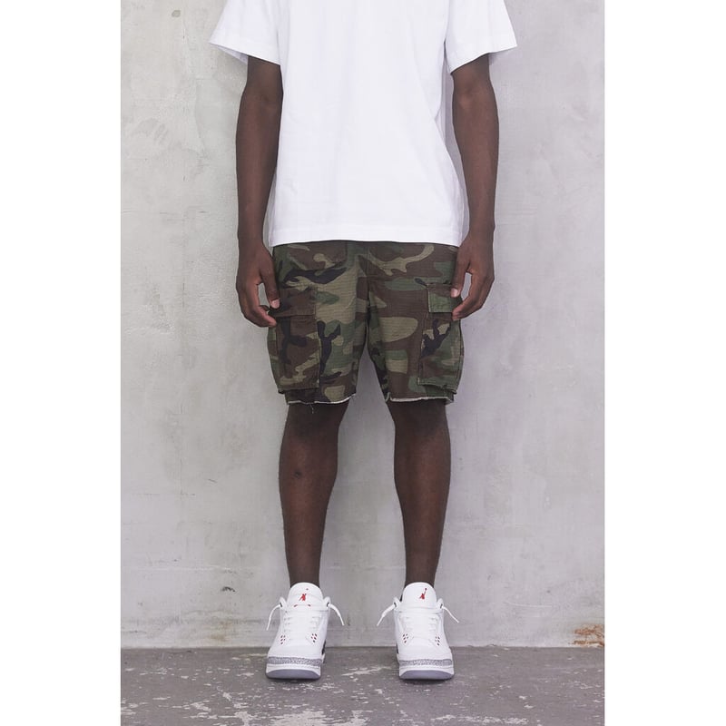 MLVINCE メルビンス　CAMO CARGO SHORTS fit=cover,w=800,h=800