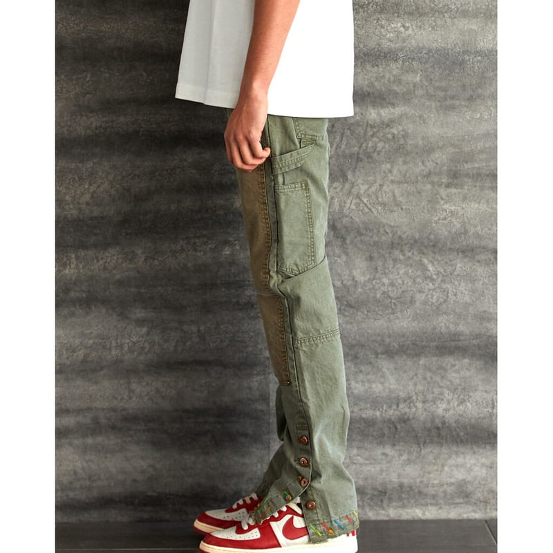 Mlvince メルビンス　デニムパンツ　ブラウン　30 セール】【MLVINCE / メルヴィンス】FLARE JEANS（デニムパンツ