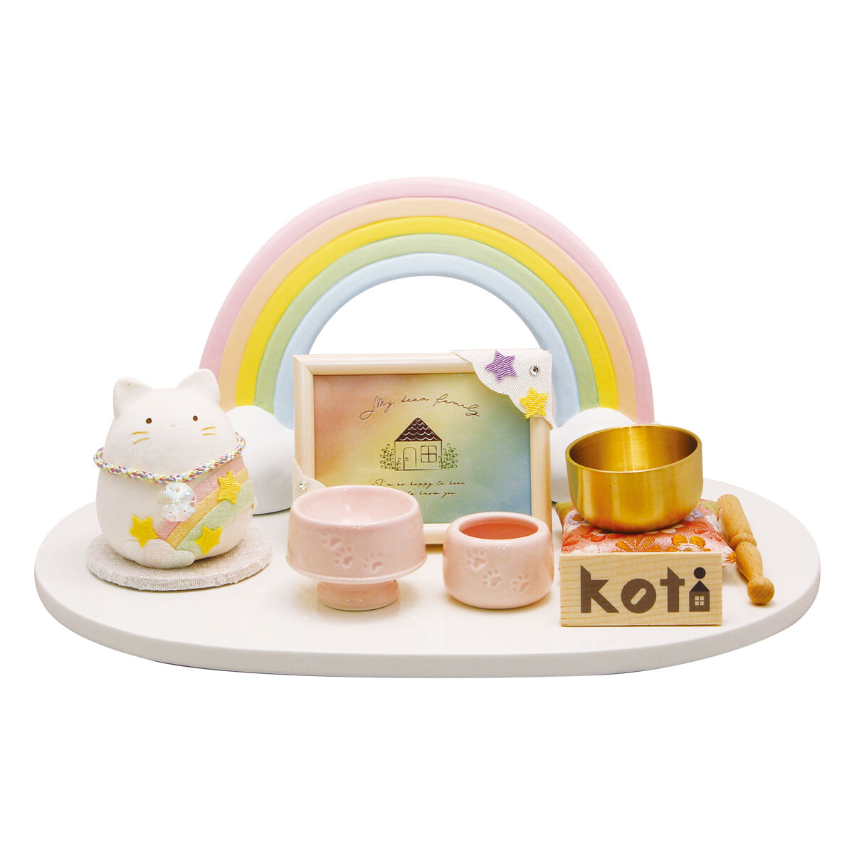 ﾍﾟｯﾄ骨壺 永遠の愛(ふわふわたれ耳犬)箱 | 仏壇仏具のまつかわ（有