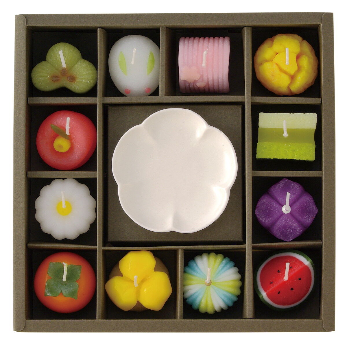 和菓子づくし キャンドルギフトセット | 仏壇仏具のまつかわ（有）松川仏壇