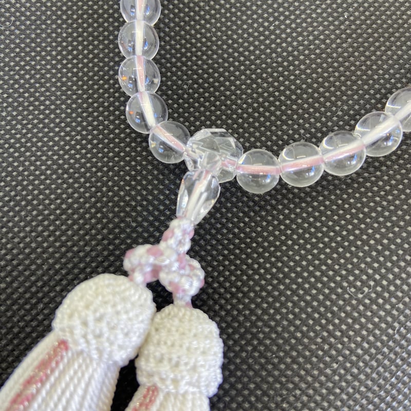 インカローズ　念珠 国産京都の数珠・念珠【京念珠：インカローズ（ロードクロサイト