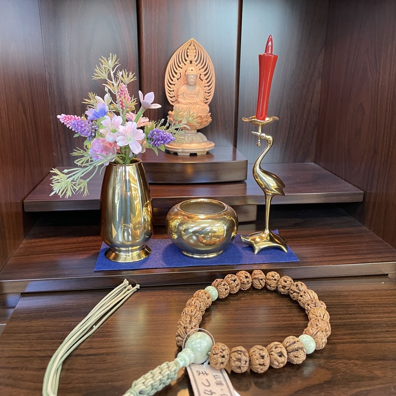 羅漢彫念珠独山玉仕立【数珠】【念珠】【京念珠】【男性用 羅漢彫念珠独山玉仕立【数珠】【念珠】【京念珠】【男性用