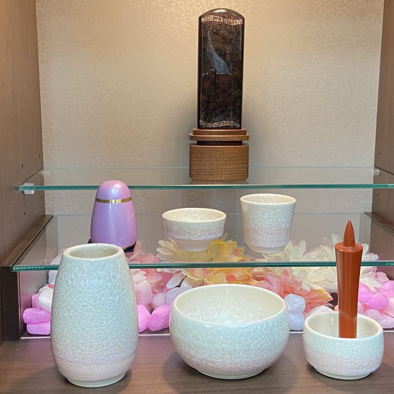 ユキノセイザ 5具足セット | 仏壇仏具のまつかわ（有）松川仏壇